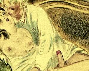 check out these vintage erotic drawings that make you horny 😏📜