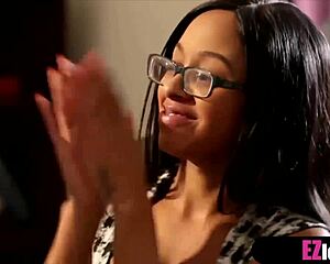 Interracial Lesbian Sex As Its Best With Ebony Teen 18+ies 😍