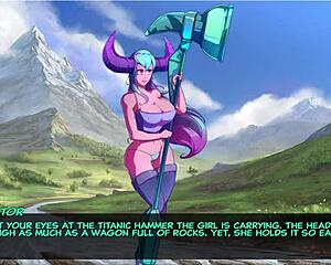 Legend of Elmora Rough Sex Against Rocks