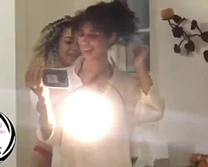 Latina Tattoo Interracial Monster Cock