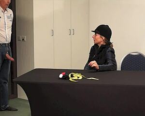 Kutasia’s monster cock could be an advantage in the interview but it is not enough to guarantee her a job
