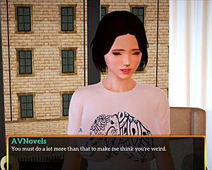 My new family 495: A visual novel walkthrough with small-boobed girls
