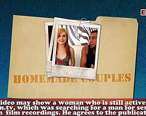 A shy red-haired girl from the next door makes her first adult movie