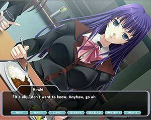 I’m sleeping with Shion, the cruel magical angel in ep 3.