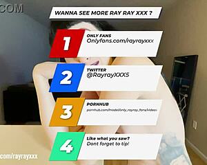 i'm ray ray xxx, wiping the counter before jumping on top to fuck, suck, and give a footjob to this dildo