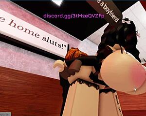 Cheating Roblox girl rides massive black cock hard