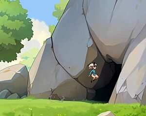 Horny Nature Young Female Orc Face-Sitting a Lucky Boy in Wild Game Review