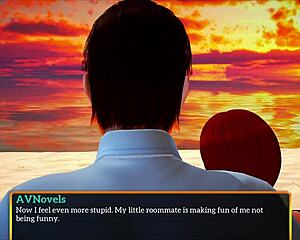 My new family 495: A visual novel walkthrough with small-boobed girls