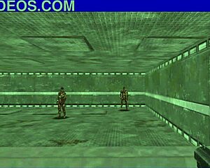 Lets Play Virtual Sci-Fi Girls Ending 1 Armory Fucking