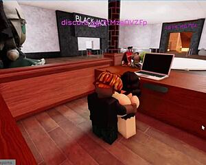 Cheating Roblox girl rides massive black cock hard