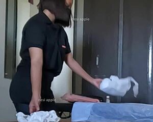 Happy Ending Massage with Intense Final Cum Release Part