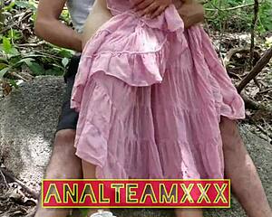 Intense Public Sex on Abandoned Land