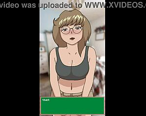 Christmas visitor arrives at the house