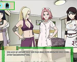 Jikage Rising Arc 2 Ep 16 - Big Boob Kunoishi Gets Naughty in Game