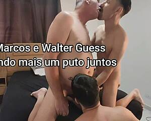 eu e walter guess curtindo mais um putão juntos, né?