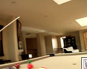 Lovely Latina Michelle Avanti takes three cocks in rough anal play. Her ass gets fully stretched.