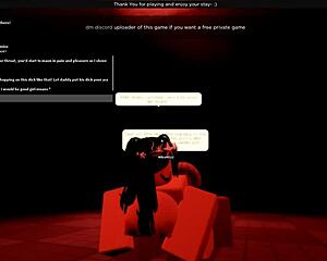 Roblox Porn 60: Deepthroat Whore Bent Over Hard