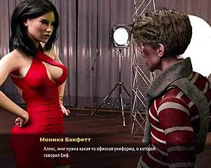 flirting with boss at work in fashion business