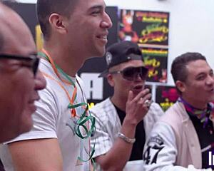 Hermanastros caught sneaking sex after a classic Peruvian pollada event. Their taboo fling shocks everyone!