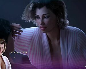3D game with big-boobed MILF and monster cock action