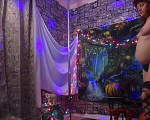 Hotwife Steffi Green Sizzles in Chemise During Pussy Dance, Teasing with Amateur Redhead Milf Moves