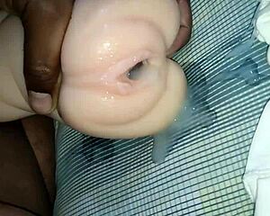 Putting it in the doll during intense gay action 😏