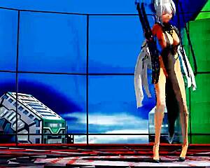 Naked Whore Dances With Exposed Pussy!