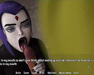 Sanji embarks on a fantasy toon adventure in One Piece parody with Raven.