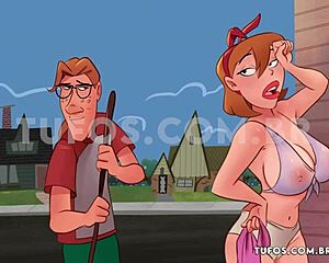 Young Guy Nails Hot Mature Lady in Animated Backdoor Action! Unbelievable!