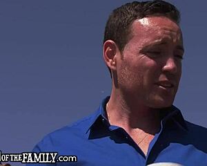 Bored Adriana Maya Blows Stepdad's Monster Cock