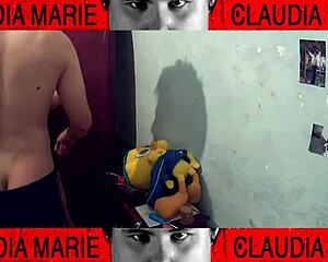 curvy woman enjoys intimate moment