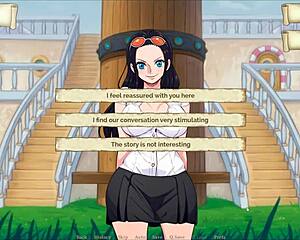 lusty buccaneers parody hentai game ep 2. nami is stripping for gold, damn she’s hot! 🔥