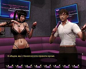Beautiful women with great tits in hardcore 3D cartoon action