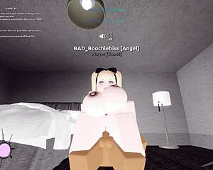 Roblox porn with blonde
