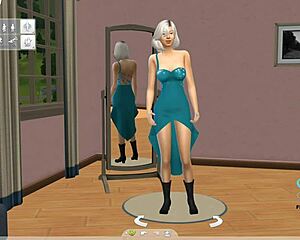 Criando SIM de garota teen 18+ de aparência indiana - 2