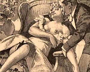 Back in the day, vintage erotic drawings told steamy stories.