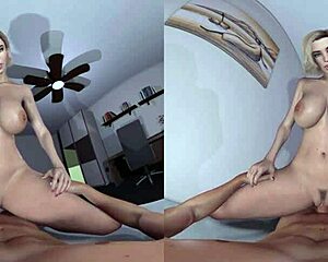 visiting sweet aunt-in-law marge in wild vr doggystyle!