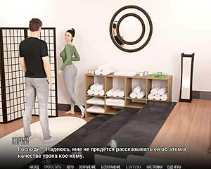 3D cartoon video of cunilingus and cock play