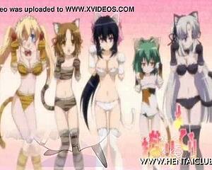 Look at these sexy nude anime girls in hentai ecchi style.