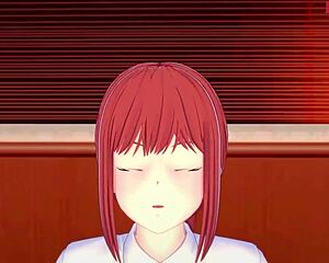 Makima Blowjob SEX in Chainsaw Man - WATCH FULL POV on Sheer FantasyKing3