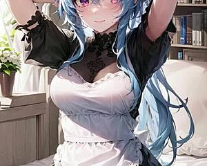 3d animated ai butler gets wild with pussy masturbation asmr sound. ai porn shocks with creampie action!