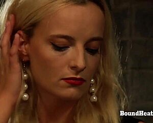 Erica Punished With Strap-On And Whip