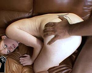 allison wyte's lil butthole swallows big black cock