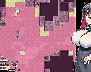 Playing H-game Rignettas Adventure in part 1 gameplay. It’s wild anime action!