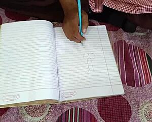 cute desi college student rides teacher in uniform during coaching session mms.