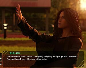 Stunning Brunette Hints At Taboo Hentai Secrets