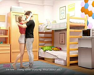 3D homemade video of university professor and student's secret affair