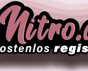 Blonde woman enjoys oral and tit play with a date