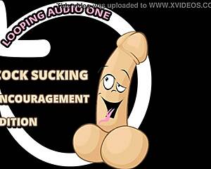 cock sucking encouragement for gay blowjob