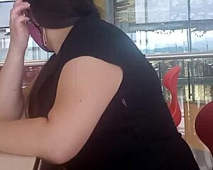 Oops, wrong hole! Milf from mall gets anal creampie in real homemade clip.